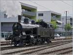 Steam Day 2018 Lyss: The DBB (Dampfbahn Bern) Eb 3/5 5810 in Lyss.