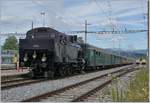 Steam Day Lyss 2018: The  Eb 3/5 5810 (DBB Dampf Bahn Bern) in Lyss.