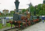 LIMMAT stands on a rainy 26 September 2010 at the SBB works of Bienne during the festivities of 150 Years Arc Jurassien.