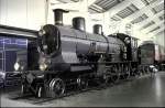 C 3/5 no 705 steam locomotive, at Luzern, Verkehrshaus, August 26th, 1999.