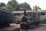 Small steam locomotive at Luzern, August 1973.