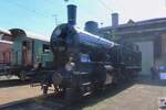 Ex-SBB 5810 steht am 18. Mai 2025 während des Spektakels „150 Jahre Emmentalbahn“ im Depot Konolfingen.