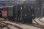 Steam engine Ed 3/3 Lok 3 LANGNAU had just been restored to operational condition when seen in action at Konolfingen.