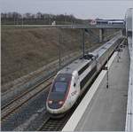 TGV Lyria 9203 from Paris to Zürich by his stop in Belfort Montbéliard TGV.
15.12.2018