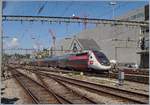 The TGV Lyria 4716 comming from Paris in Lausanne.
