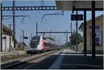 TGV Lyria from Paris in Satigny on the way to Geneva.

19.07.2021