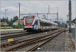 The SBB LEX RABe 522 222 in Coppet.