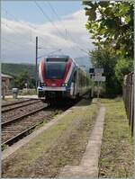 The SBB LEX RABe 522 224 on the way from Bellegarde to Geneva (SL6) is arriving at Pougny-Chancy. 

16.08.2021