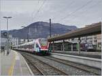 SBB Léman Express RABe 522 232 in Annecy on the way to Coppet.