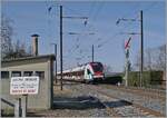 The SBB LEX RABe 522 227 is the SL2 on the way to Annecy.