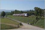 A SBB LEX RABe 522 from Geneva to Bellegarde by Pougny.