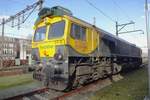 Freightliner 513-02 stands at Oss on 23 February 2021.