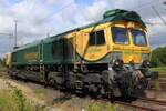 Freightliner 563-05 stands in Bad Bentheim on 26 May 2025.