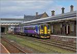Two northern Class 153 in Workington.