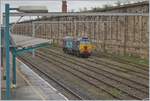 The Direct Rail Services 57308 in Carlisle.