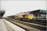 The EWS 66 088 in Cardiff Central / Caerdydd Canolog. 

Analog picture rom the Nov. 2000