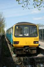 The Arriva 143 609 in the Cardiff Bay Station. 
21.04.2010