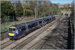 The Scotrail 170 411 by Edinburgh Waverley.