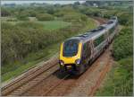 A Country Cross Class 221 near Marazion (St Michaels Mount).