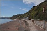 A Country Cross Class 221 betwenn Dawlish and Teignmounth.