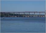 A Country Cross Class 220 / 221 Service on the south part of the Forth Bridge near Dalmeny.