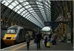 Also in this days the old HST 125 (Class 43) is a useful train services.
London Kings Cross, the 12.11.2012