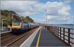 A First Great Western HST 125 in Dawlish.