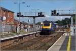 The First Great Western 1056 Service to London Paddington in Exeter St David. 14.05.2014