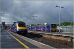 First Great Western HST 125 Class 43 and Class 150 in Exeter St-Davids.
12.05.2014