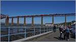 A Virgin Train East Coast HST 125 Class 43 on the Forth Bridge. 
03.05.2017 