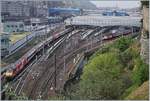 A Virgin Class 91 in Edinburgh Waverley.