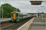 The 377 434 is leaving London Gatwick. 
18.05.2011