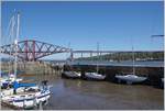 Vieuw to the Forth BRidge from Dalmeny Harbour.