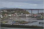 A Scot Rail Class on the Forth Bridge by Nord Queensferry.