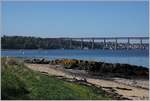 The south part of the Forth Bridge by Dalmeny wiht a Scotrail Serice to Edinburgh.
03.05.2017