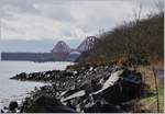 View on the Forth Bridge from the Costal Path Kirkalday - Queensferry.