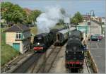 The 34 070 in Swanage.