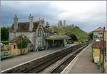 The verry nice  Corfe Castle Station on steh Swanage Railway.