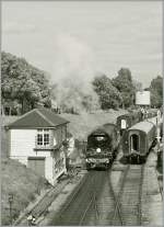Old British-Rail ambiente in Swanage.