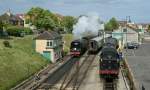 Steamers in Swanage.