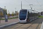 Tram 5109 arrives at the final stop Coronmeuse. Oct. 2025