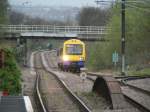 London Overground DMU class 172 is arriving South Tottenham.