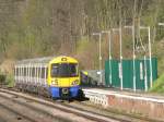 London Overground 376 149 in Honor Oak, 10. April 2012