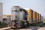 3022 Kansas City Southern Railway de Mexico at Saltillo MX am 12/09/2012.  