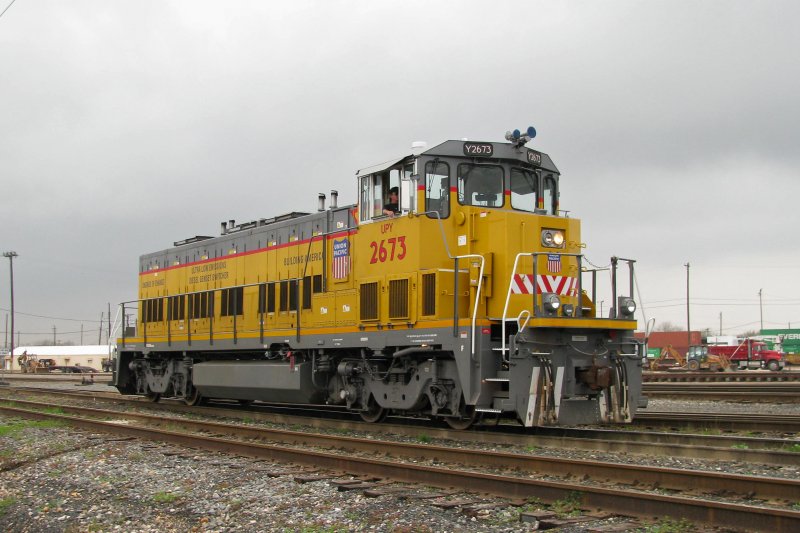 UPY 2673 in a yard in Houston (Texas). 21.02.2008.