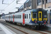EMU type CityRail waiting for an L-service to Spa-Gronstre (September 2009)