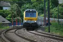 IC A train Ostend-Eupen passing Fraipont in May 2010.