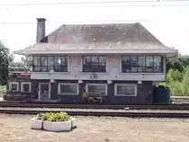 Signal box in Gouvy (August 2007)