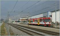 AOMC local train to Champ�ry by Aigle.
05.03.2011