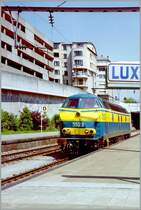 The SNCB/NMBS 5523 in Luxembourg City. 
13. 05.1998